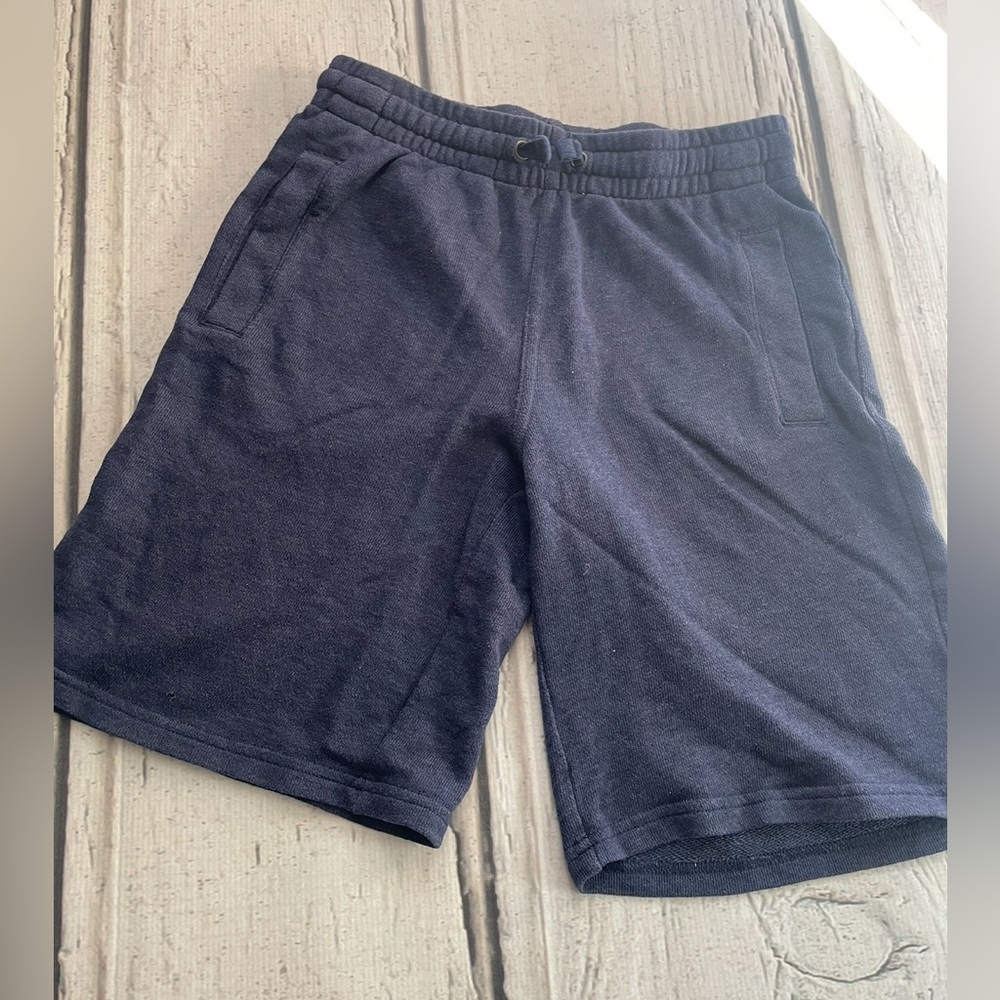 Heathered blue Crazy 8 shorts